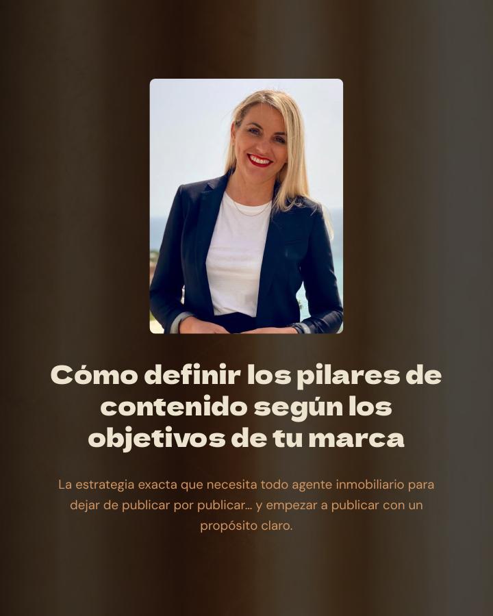 Portada de la guía: Cómo definir los pilares de contenido según los objetivos de tu marca
